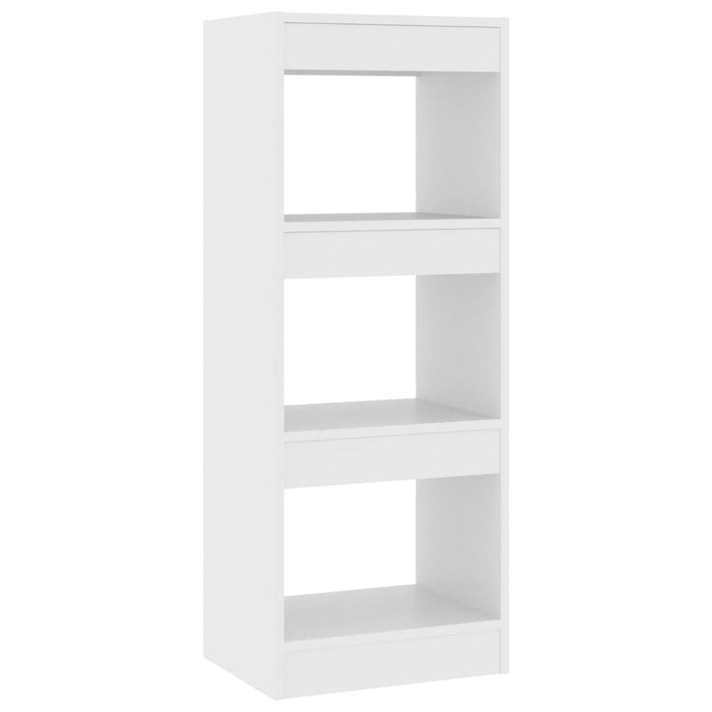 Boekenkast/kamerscherm 40x30x103 cm spaanplaat wit MeubelReus