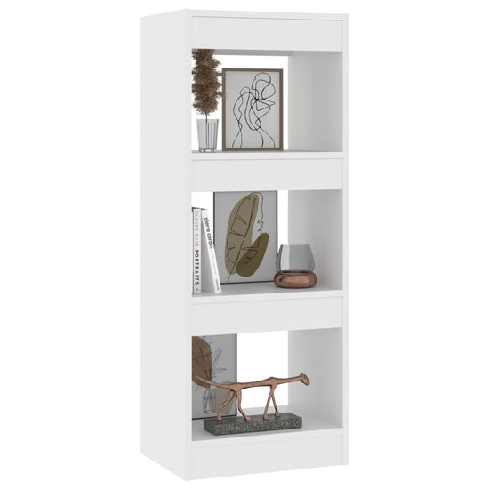 Boekenkast/kamerscherm 40x30x103 cm spaanplaat wit MeubelReus