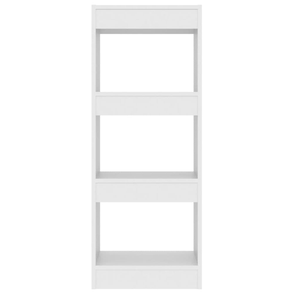 Boekenkast/kamerscherm 40x30x103 cm spaanplaat wit MeubelReus