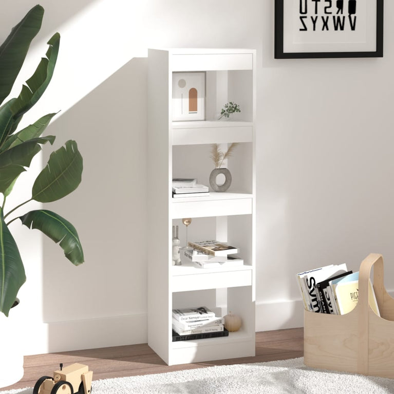 Boekenkast/kamerscherm 40x30x135 wit MeubelReus