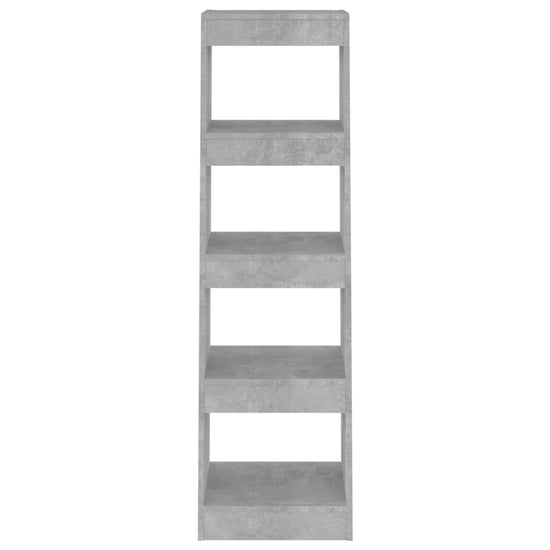 Boekenkast/kamerscherm 40x30x135 cm betongrijs MeubelReus