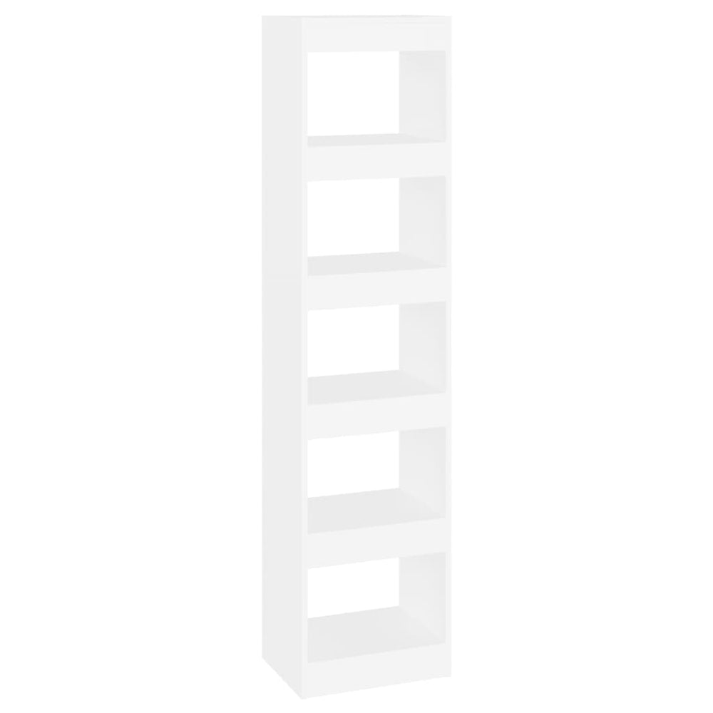 Boekenkast/kamerscherm 40x30x166 cm wit MeubelReus