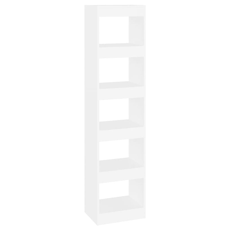 Boekenkast/kamerscherm 40x30x166 cm wit MeubelReus