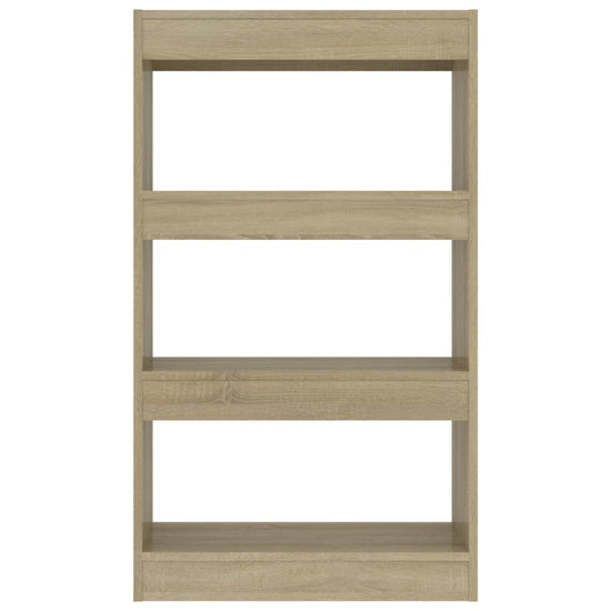 Boekenkast/kamerscherm 60x30x103 cm spaanplaat sonoma eiken MeubelReus