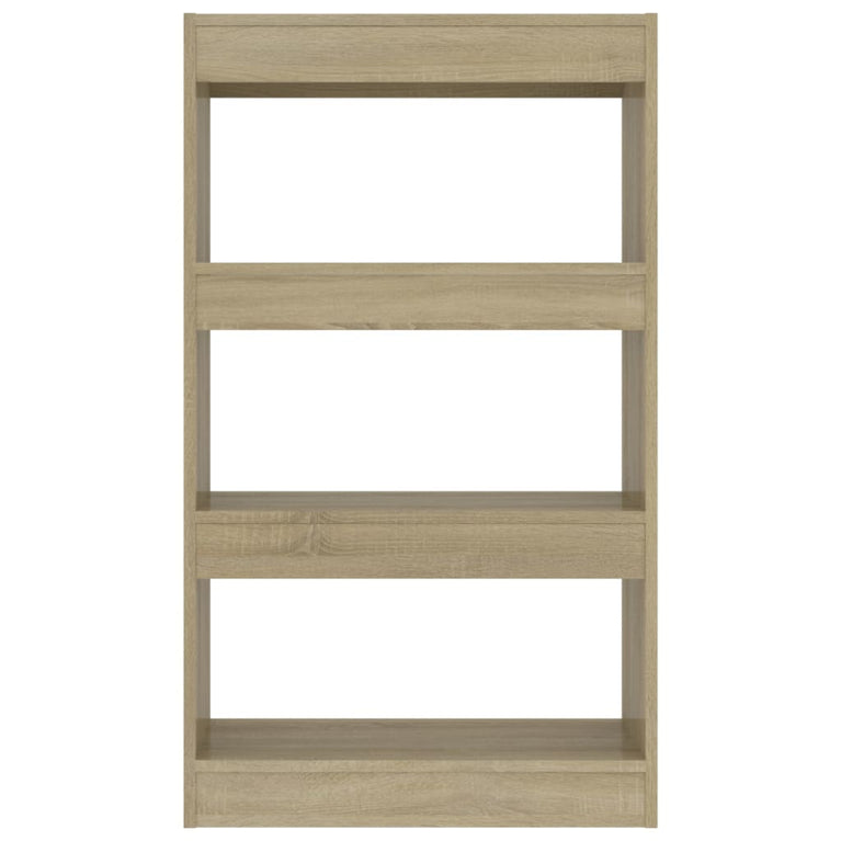 Boekenkast/kamerscherm 60x30x103 cm spaanplaat sonoma eiken MeubelReus