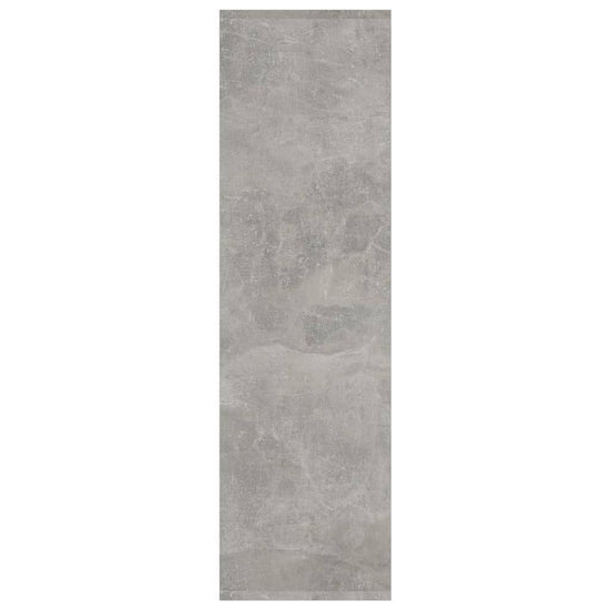 Boekenkast/kamerscherm 60x30x103 cm spaanplaat betongrijs MeubelReus