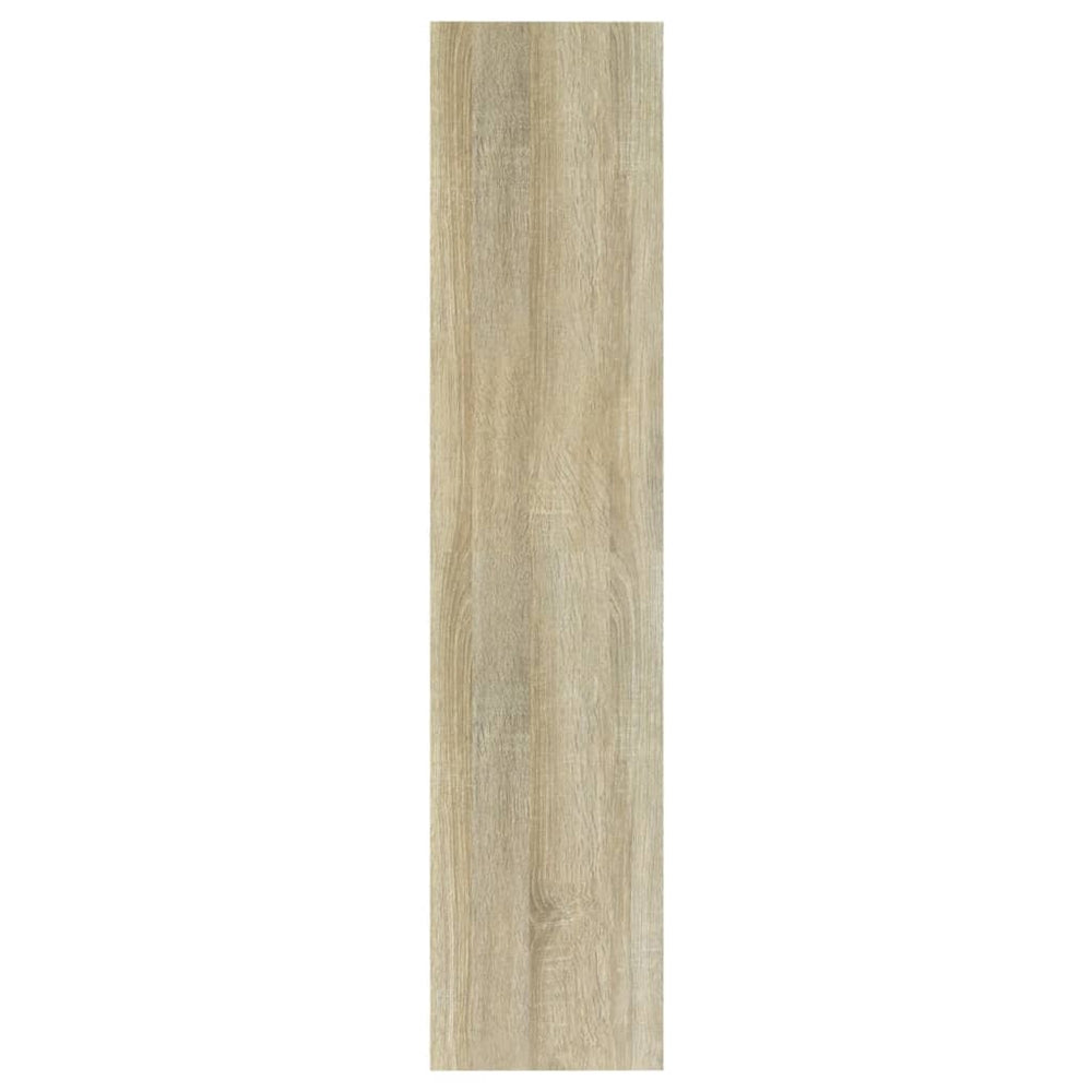 Boekenkast/kamerscherm 60x30x135 cm bewerkt hout sonoma eiken MeubelReus