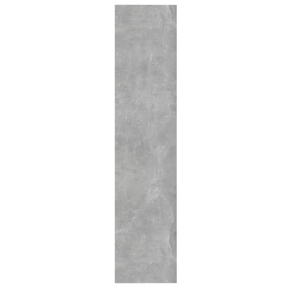Boekenkast/kamerscherm 60x30x135 cm bewerkt hout betongrijs MeubelReus