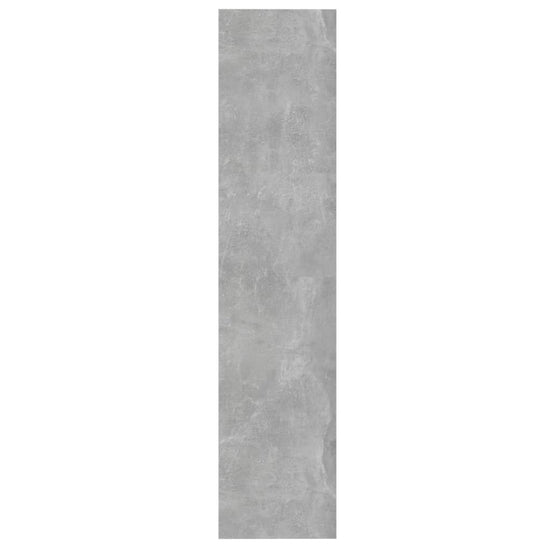Boekenkast/kamerscherm 60x30x135 cm bewerkt hout betongrijs MeubelReus