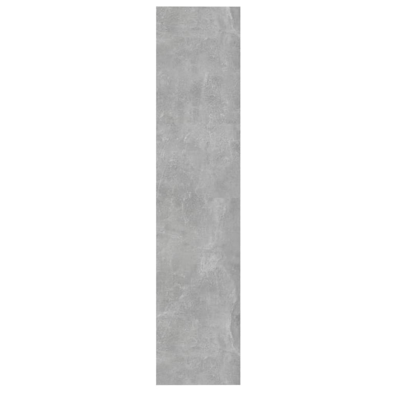 Boekenkast/kamerscherm 60x30x135 cm bewerkt hout betongrijs MeubelReus