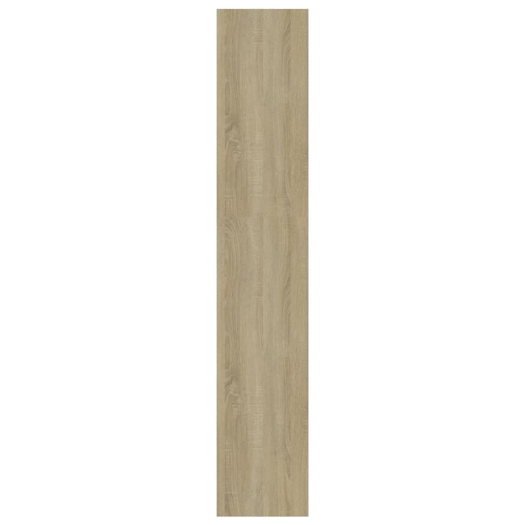 Boekenkast/kamerscherm 60x30x166 cm spaanplaat sonoma eiken MeubelReus