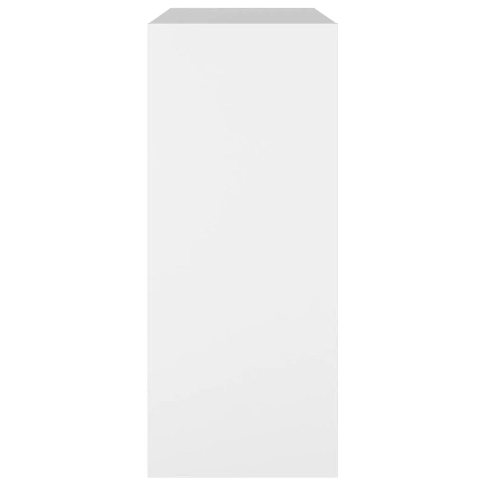 Boekenkast/kamerscherm 80x30x72 cm wit MeubelReus