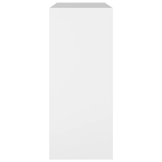 Boekenkast/kamerscherm 80x30x72 cm wit MeubelReus