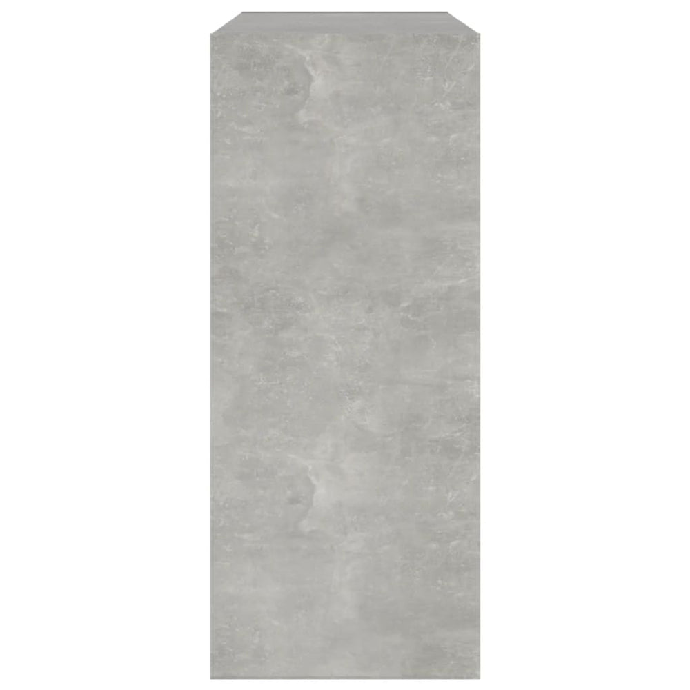 Boekenkast/kamerscherm 80x30x72 cm betongrijs MeubelReus