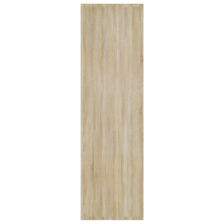 Boekenkast/kamerscherm 80x30x103 cm bewerkt hout sonoma eiken