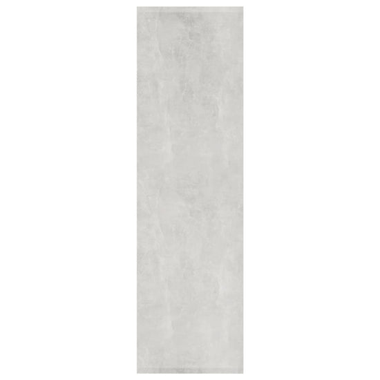 Boekenkast/kamerscherm 80x30x103 cm bewerkt hout betongrijs MeubelReus