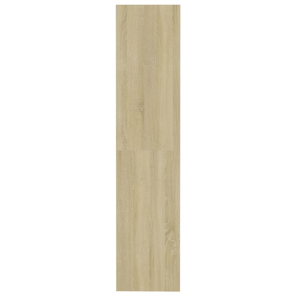 Boekenkast/kamerscherm 80x30x135 cm spaanplaat sonoma eiken MeubelReus