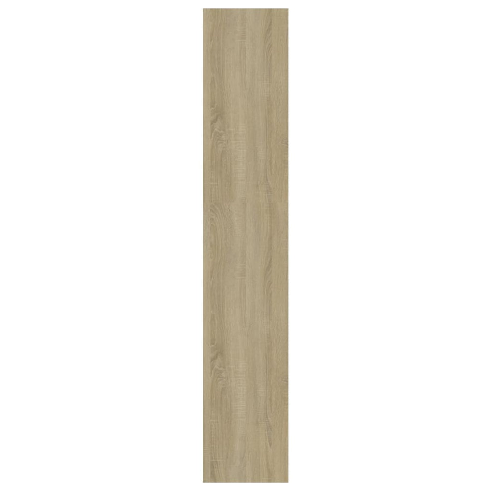 Boekenkast/kamerscherm 80x30x166 cm spaanplaat sonoma eiken MeubelReus