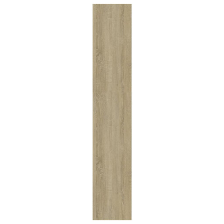 Boekenkast/kamerscherm 80x30x166 cm spaanplaat sonoma eiken MeubelReus