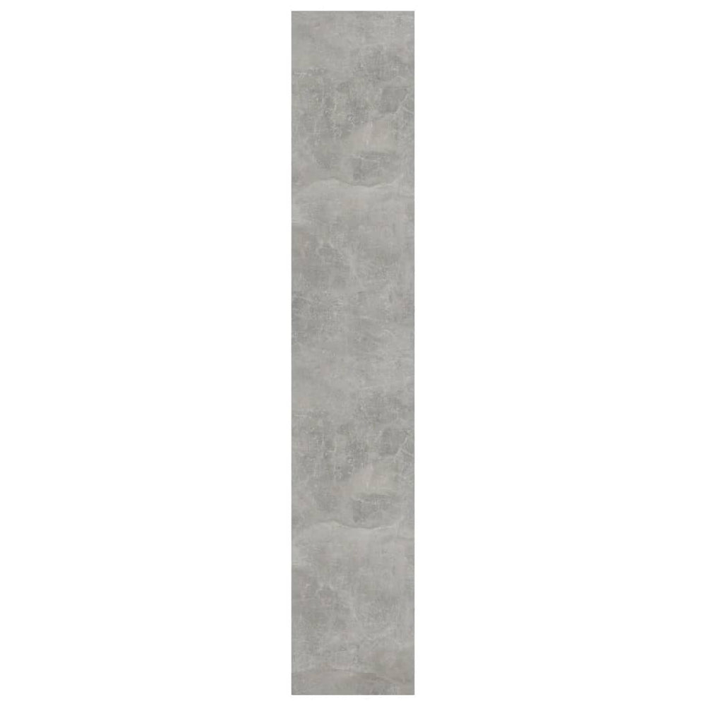 Boekenkast/kamerscherm 80x30x166 cm spaanplaat betongrijs MeubelReus
