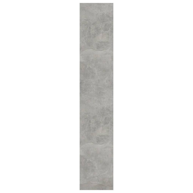 Boekenkast/kamerscherm 80x30x166 cm spaanplaat betongrijs MeubelReus