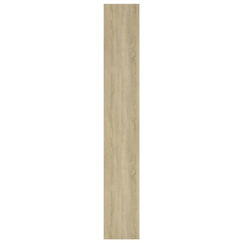 Boekenkast/kamerscherm 80x30x198 cm spaanplaat sonoma eiken MeubelReus