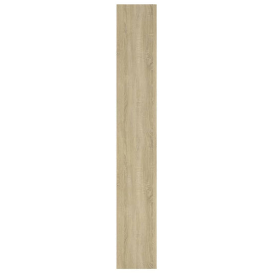 Boekenkast/kamerscherm 80x30x198 cm spaanplaat sonoma eiken MeubelReus