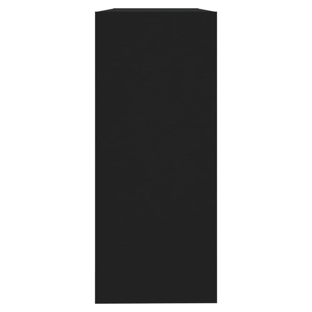 Boekenkast/kamerscherm 100x30x72 cm zwart MeubelReus