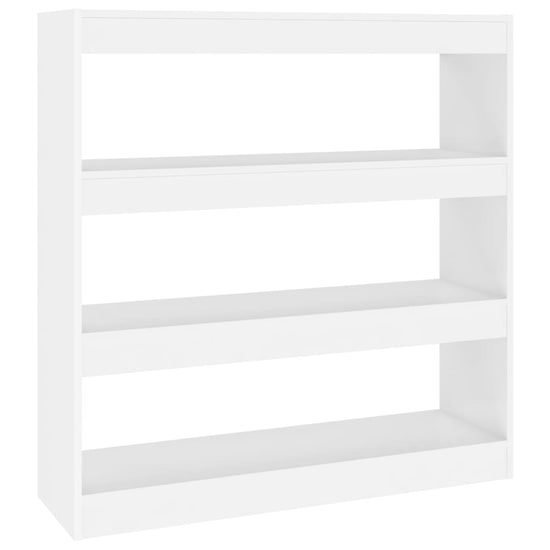 Boekenkast/kamerscherm 100x30x103 cm wit MeubelReus