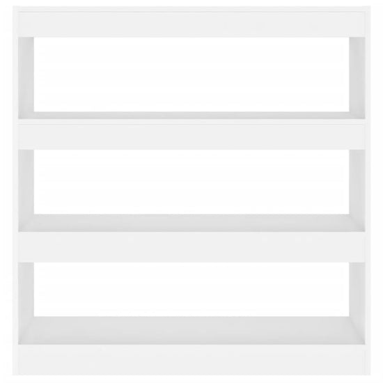 Boekenkast/kamerscherm 100x30x103 cm wit MeubelReus