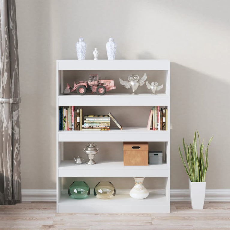 Boekenkast/kamerscherm 100x30x135 wit MeubelReus