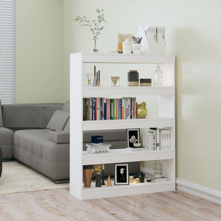 Boekenkast/kamerscherm 100x30x135 wit MeubelReus