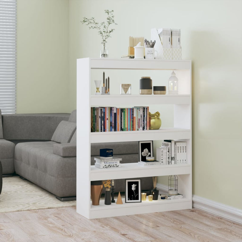 Boekenkast/kamerscherm 100x30x135 wit MeubelReus