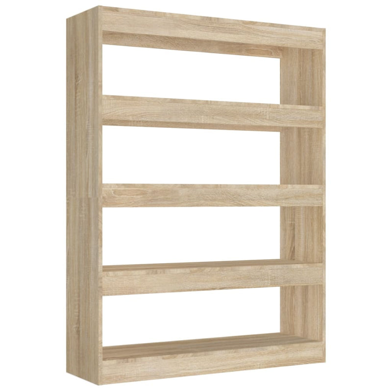 Boekenkast/kamerscherm 100x30x135 cm sonoma eikenkleurig MeubelReus