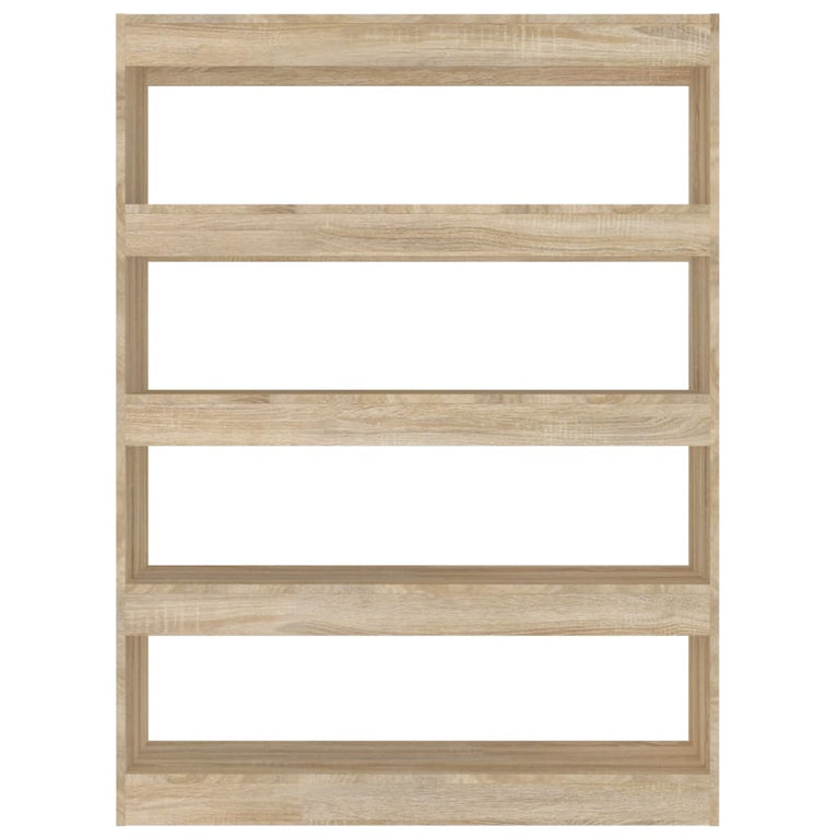 Boekenkast/kamerscherm 100x30x135 cm sonoma eikenkleurig MeubelReus