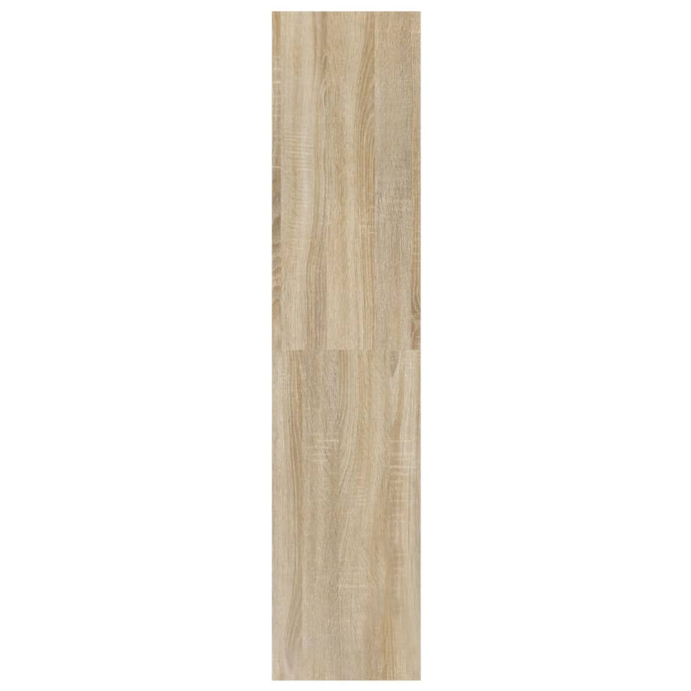 Boekenkast/kamerscherm 100x30x135 cm sonoma eikenkleurig MeubelReus