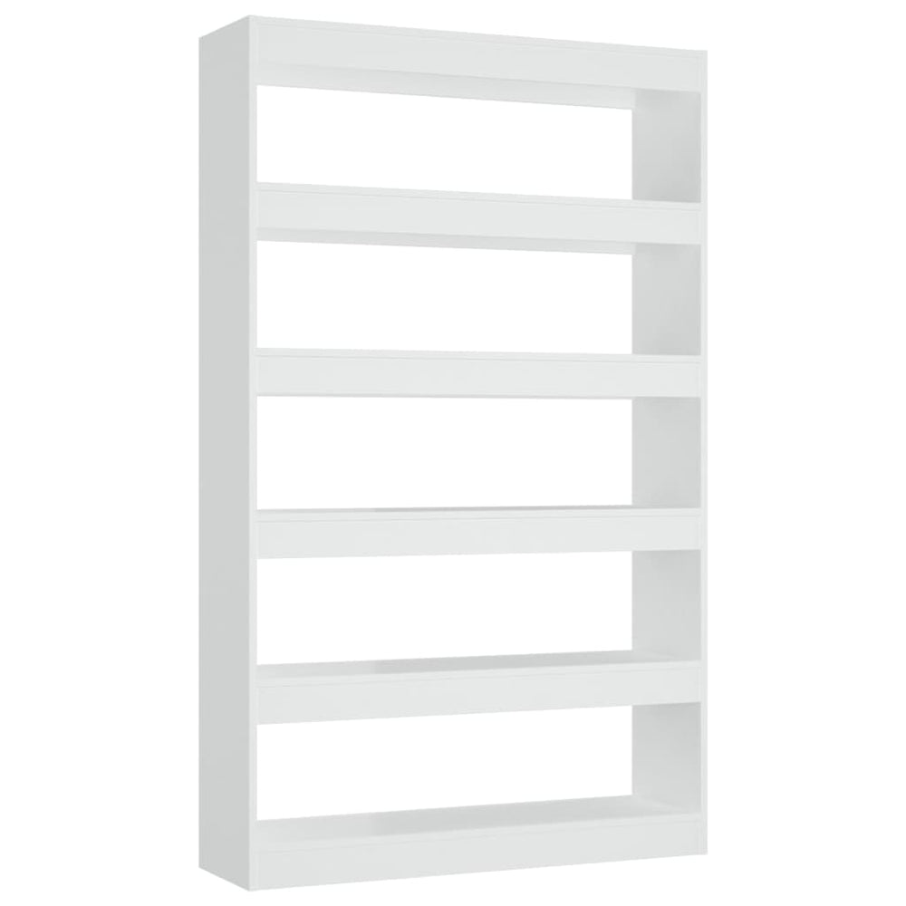 Boekenkast/kamerscherm 100x30x166 cm wit MeubelReus
