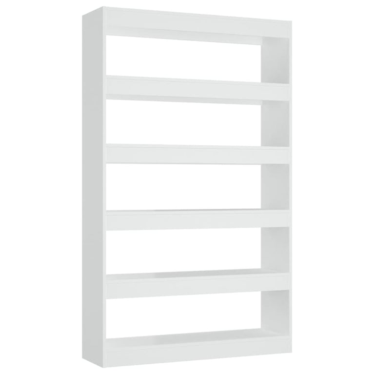 Boekenkast/kamerscherm 100x30x166 cm wit MeubelReus