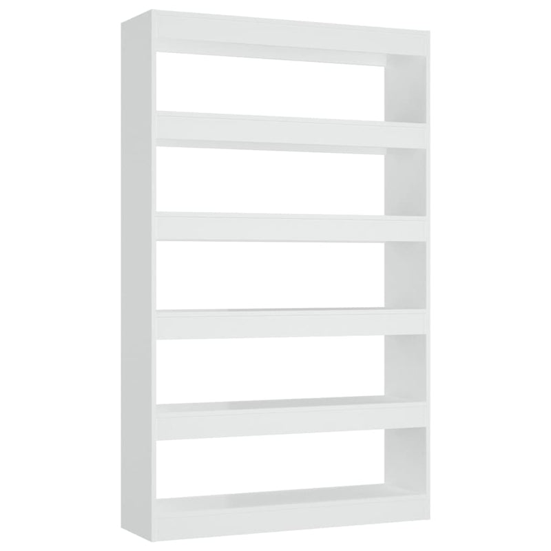 Boekenkast/kamerscherm 100x30x166 cm wit MeubelReus