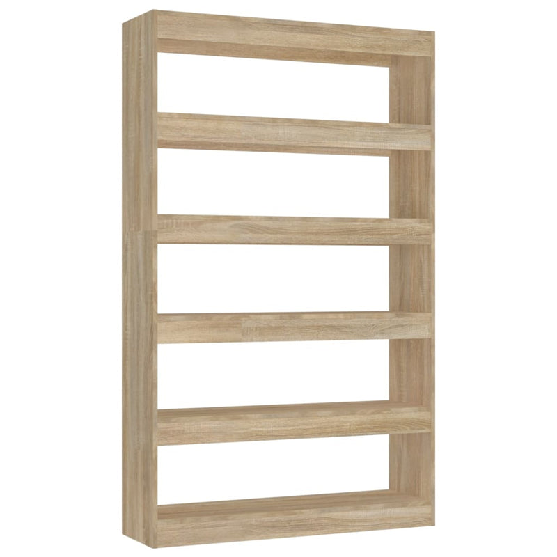 Boekenkast/kamerscherm 100x30x166 cm sonoma eikenkleurig MeubelReus