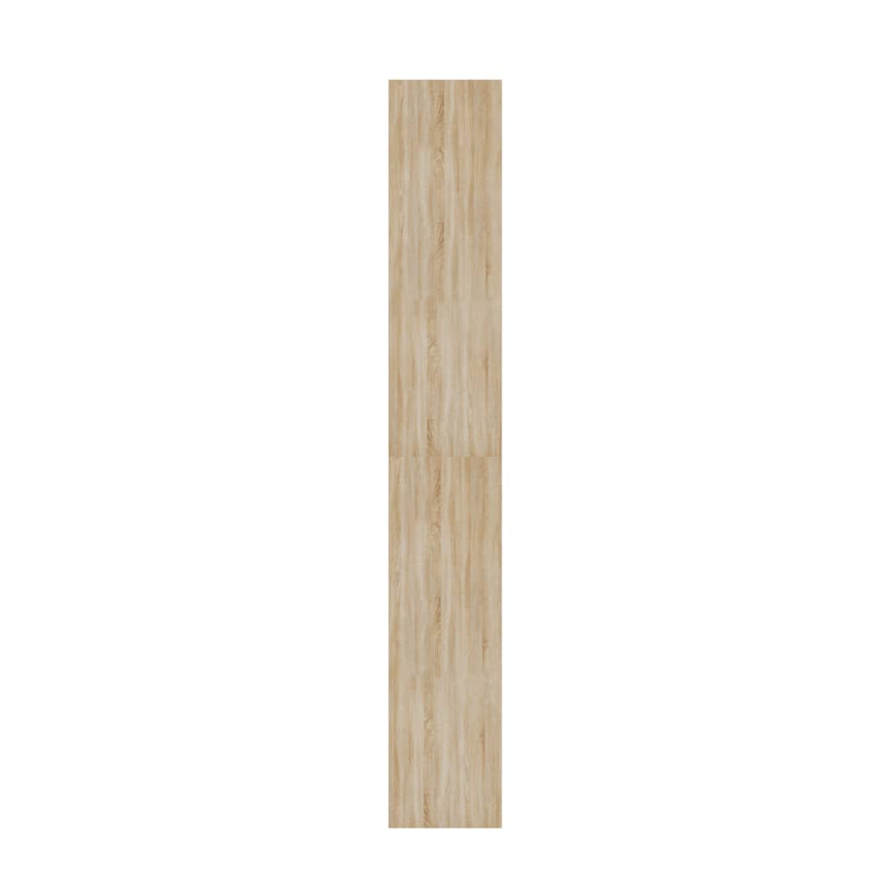 Boekenkast/kamerscherm 100x30x198 cm bewerkt hout sonoma eiken MeubelReus