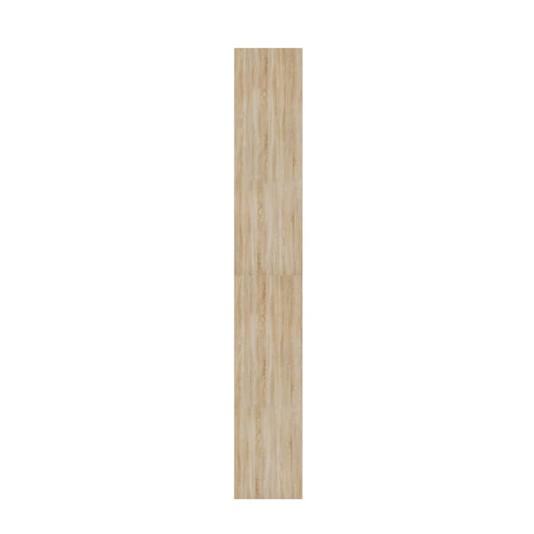 Boekenkast/kamerscherm 100x30x198 cm bewerkt hout sonoma eiken MeubelReus