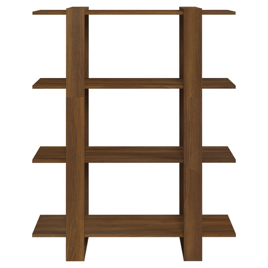 Boekenkast/kamerscherm 100x30x123,5 cm bruineikenkleurig MeubelReus