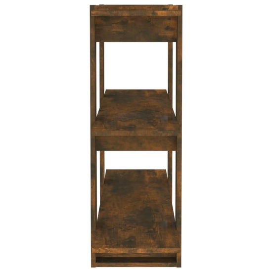 Boekenkast/kamerscherm 100x30x87 cm gerookt eikenkleurig MeubelReus