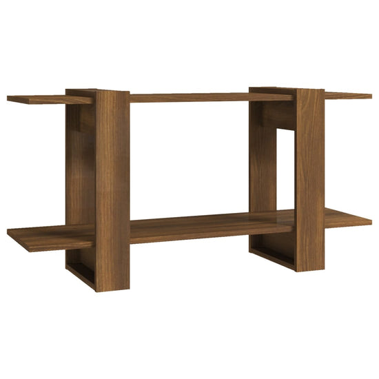 Boekenkast 100x30x51 cm bewerkt hout bruineikenkleurig MeubelReus