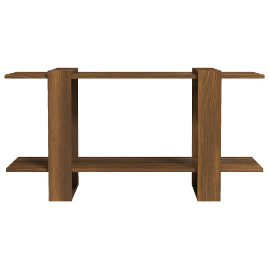 Boekenkast 100x30x51 cm bewerkt hout bruineikenkleurig MeubelReus