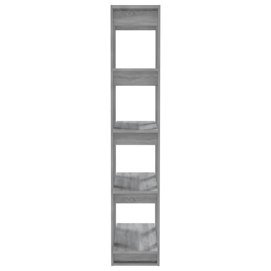 Boekenkast/kamerscherm 80x30x160 cm spaanplaat grijs sonoma MeubelReus
