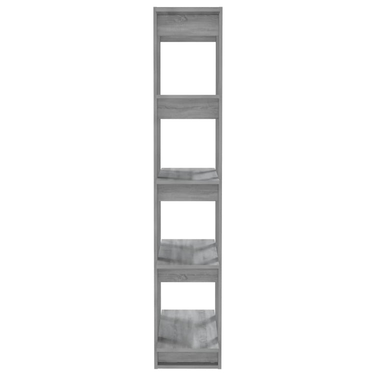 Boekenkast/kamerscherm 80x30x160 cm spaanplaat grijs sonoma MeubelReus
