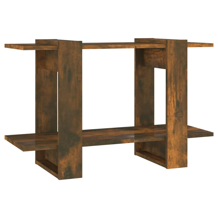 Boekenkast/kamerscherm 80x30x51 cm gerookt eikenkleurig MeubelReus
