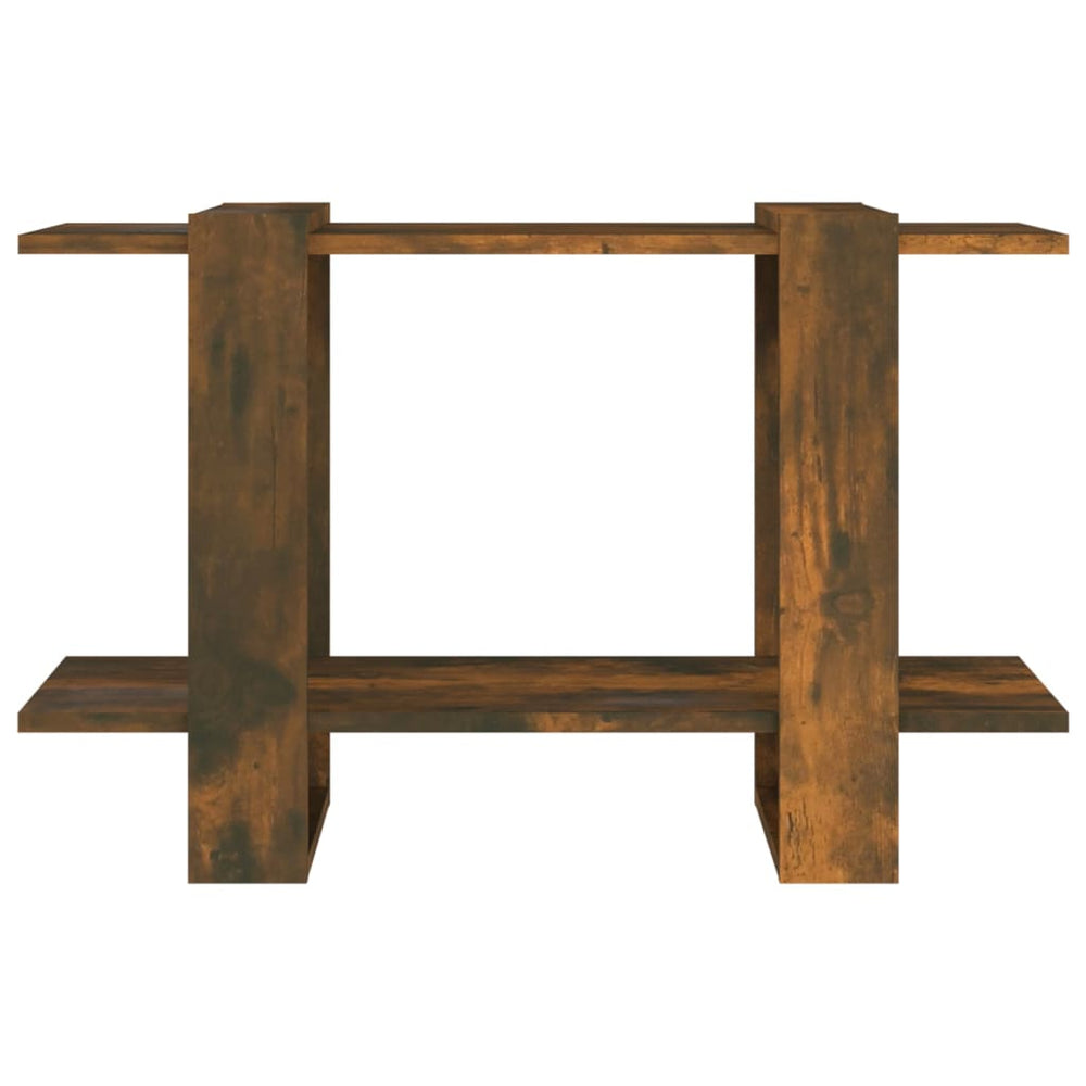 Boekenkast/kamerscherm 80x30x51 cm gerookt eikenkleurig MeubelReus